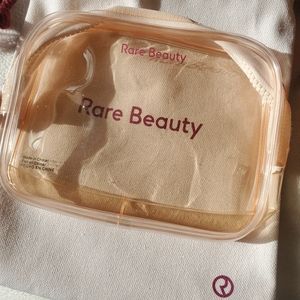 Rare Beauty By Selena Gomez Clear Makeup Bag/Case